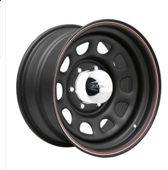 Llanta 15X7  6x139 Matt Black Daytona 